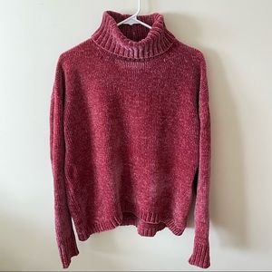 Forever 21 Chenille Turtleneck Sweater